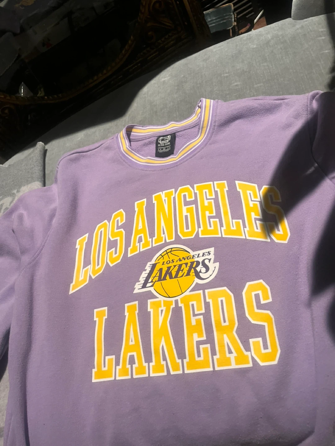 Ultra Game Los Angeles Lakers Crewneck - Size M - photo 3