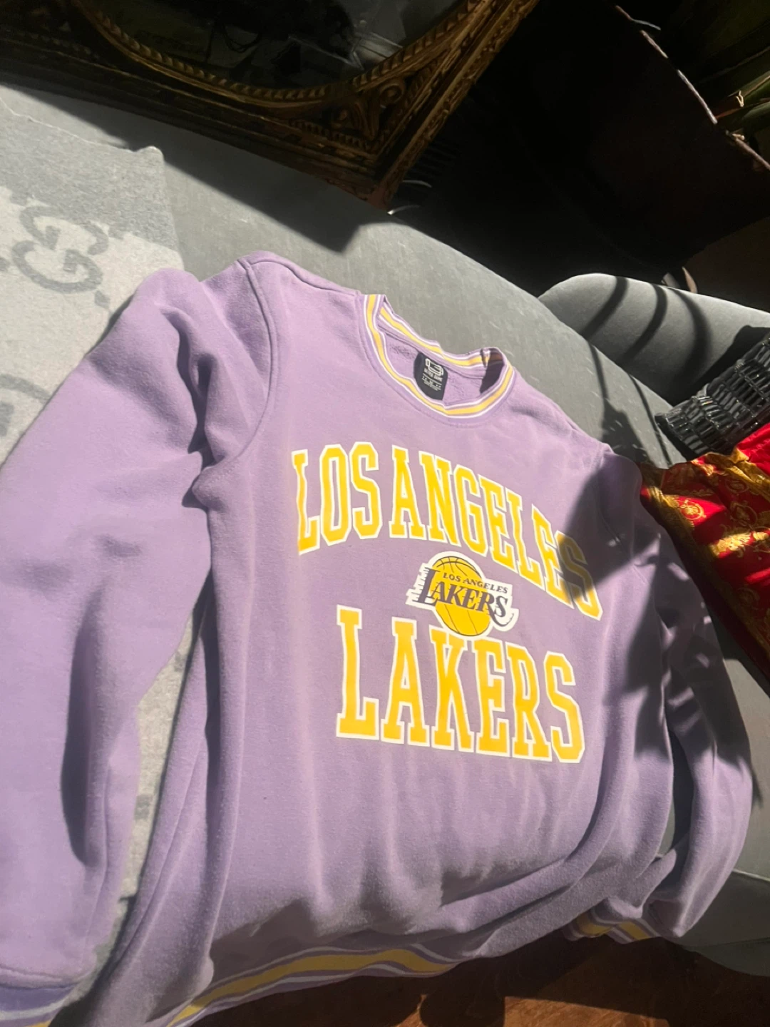 Ultra Game Los Angeles Lakers Crewneck - Size M - photo 2