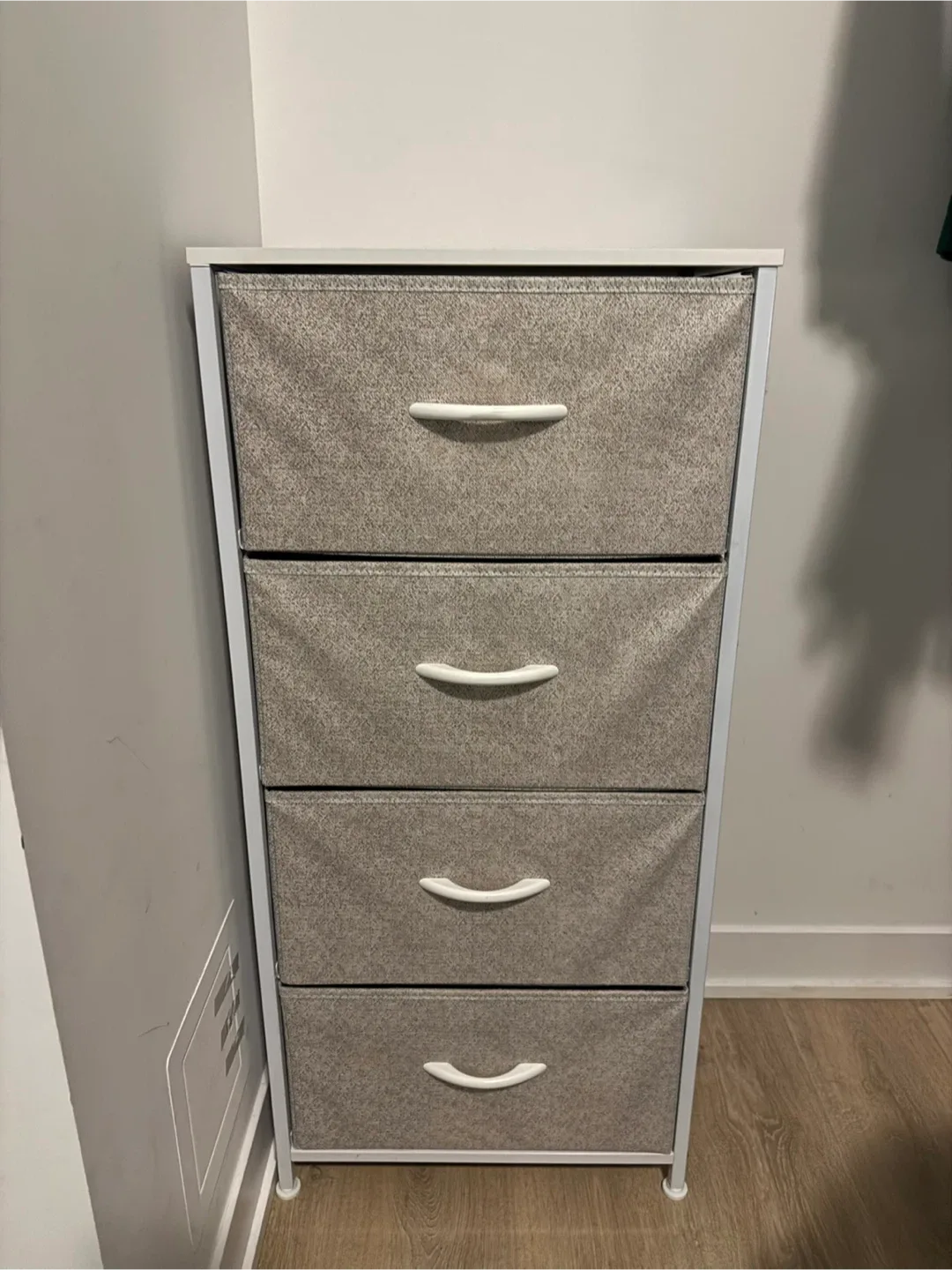 4-Drawer Fabric Storage Tower