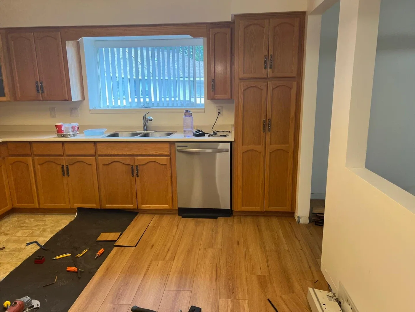 Flooring , stairs , railing installation