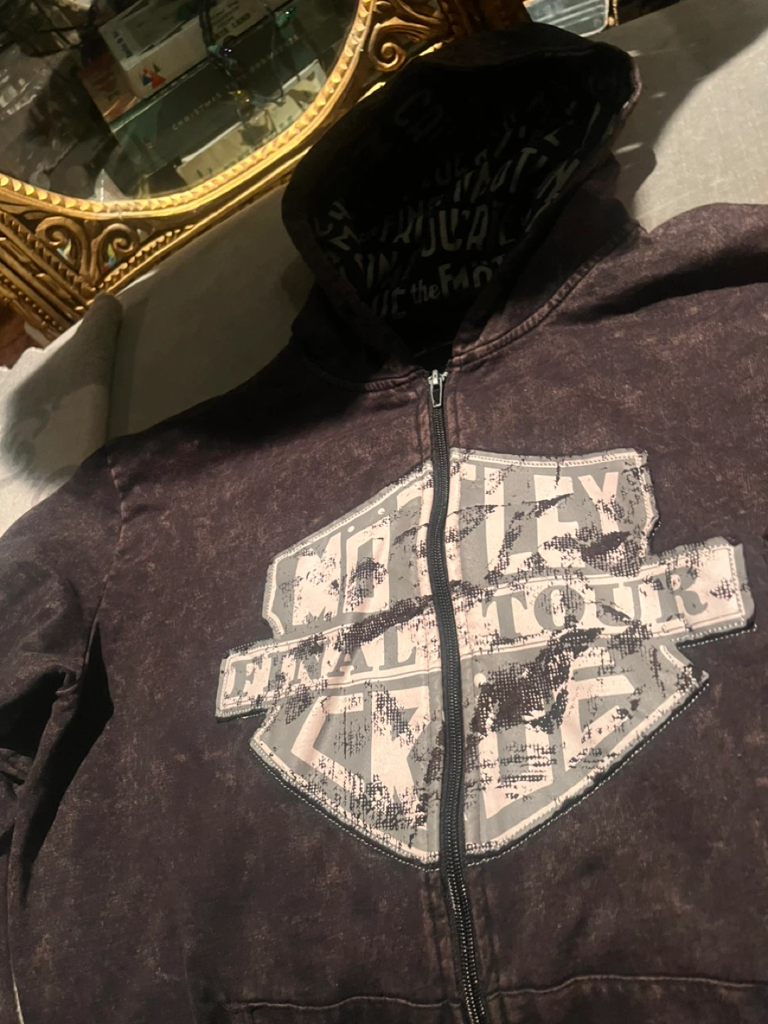 Mötley Crüe Final Tour 2014 Hoodie, Size L - photo 3
