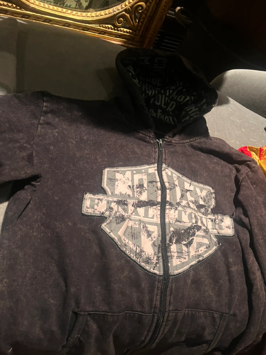Mötley Crüe Final Tour 2014 Hoodie, Size L - photo 2