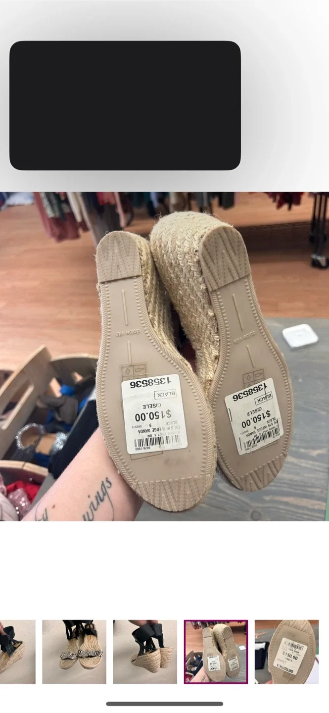 Dolce Vita Gisele Wedge Sandals - Size 9 image indicator(4)