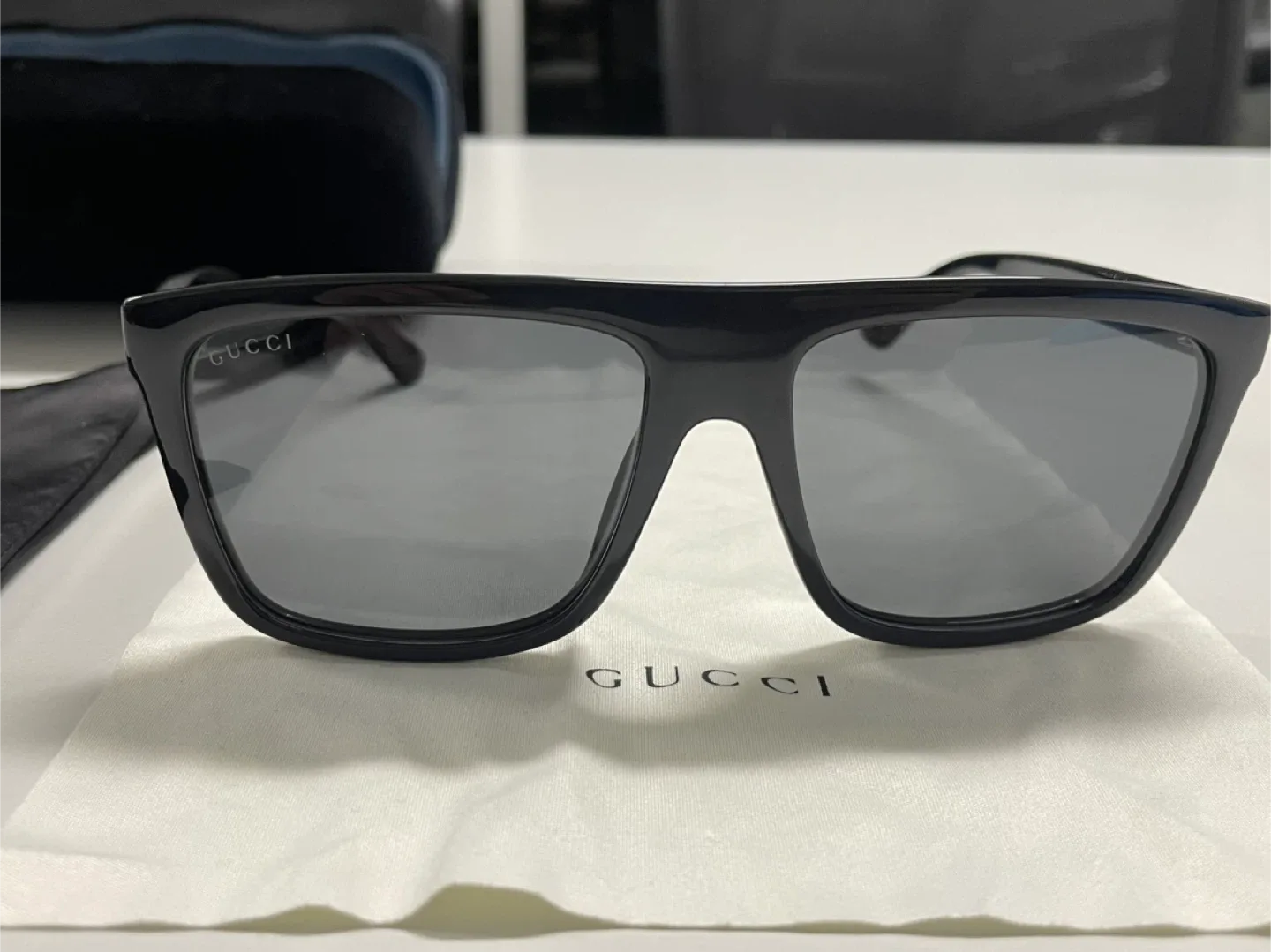 Gucci GG0748S Men's Black Sunglasses image indicator(2)