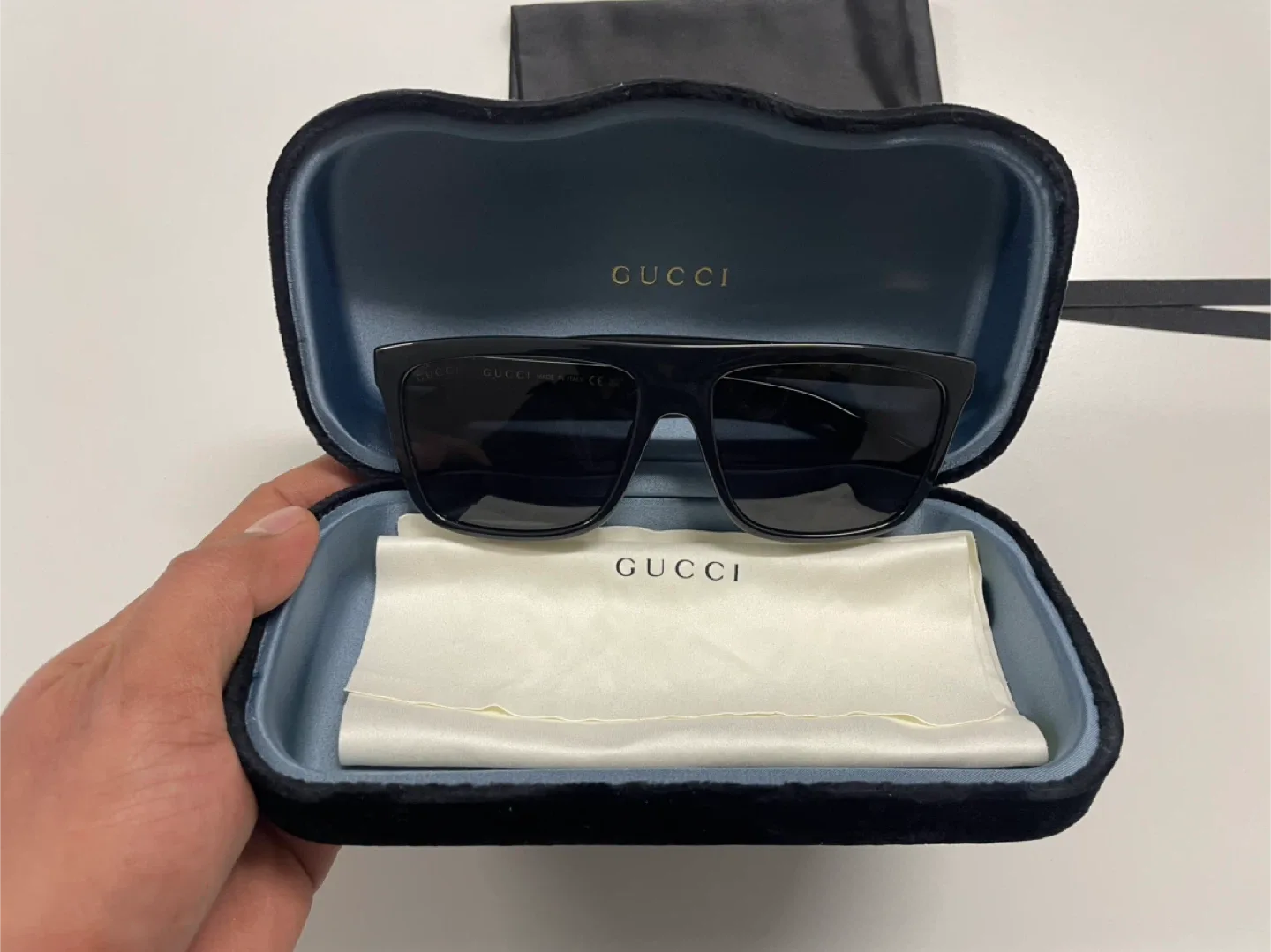 Gucci GG0748S Men's Black Sunglasses image indicator(6)