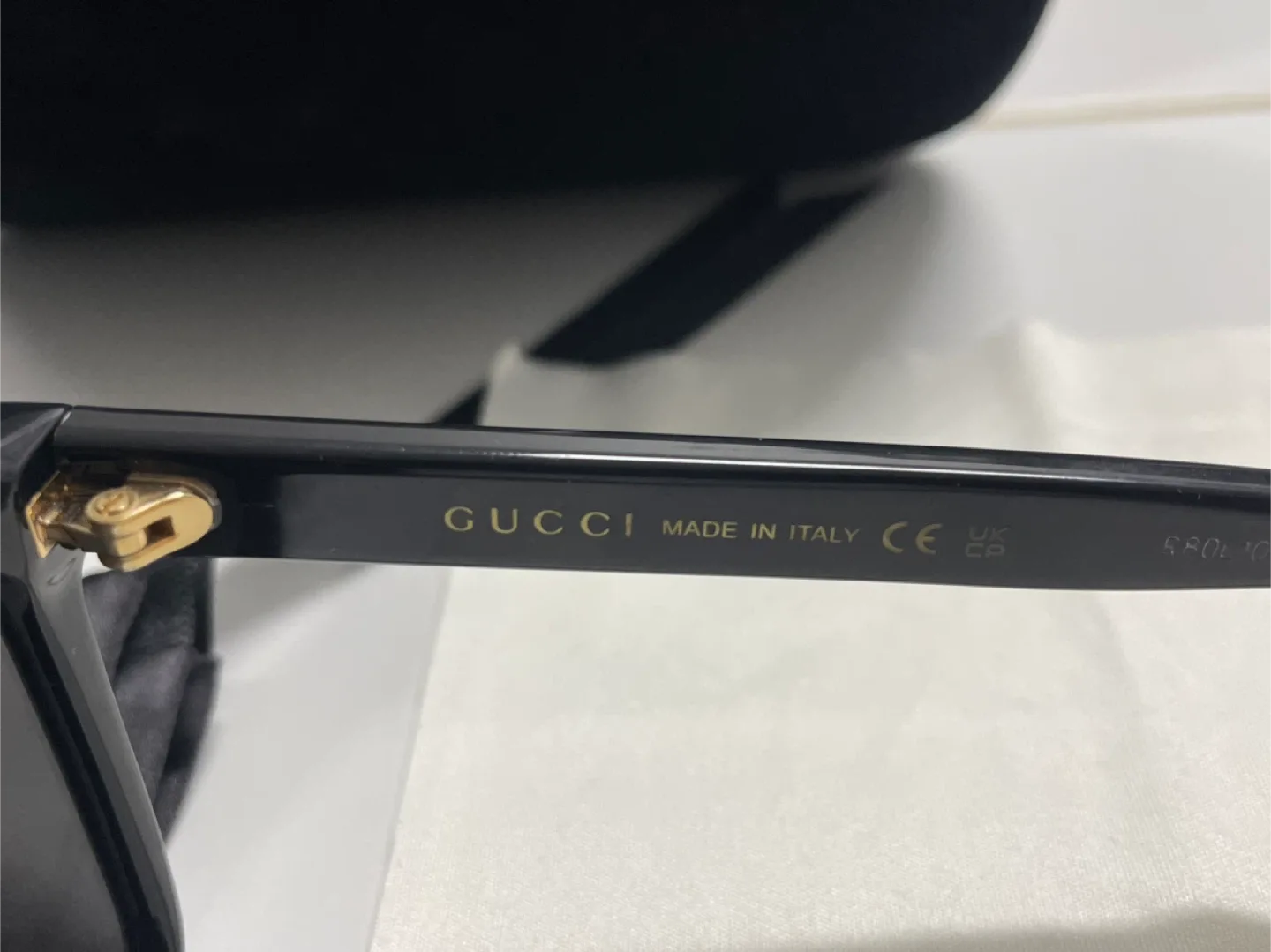 Gucci GG0748S Men's Black Sunglasses image indicator(3)