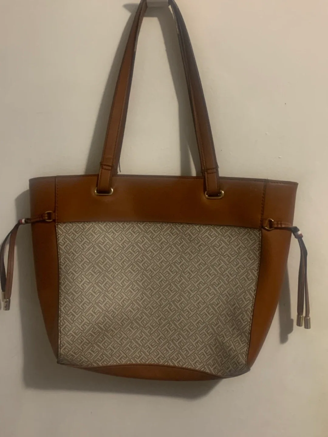 Tommy Hilfiger Tote Bag - Brown & Patterned image indicator(3)