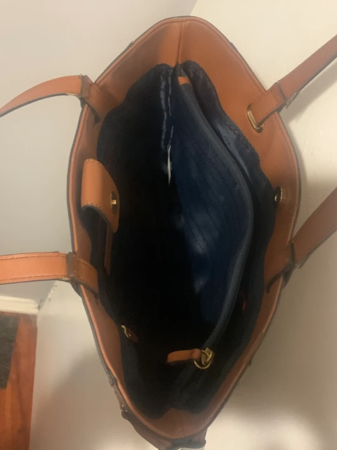 Tommy Hilfiger Tote Bag - Brown & Patterned image indicator(4)