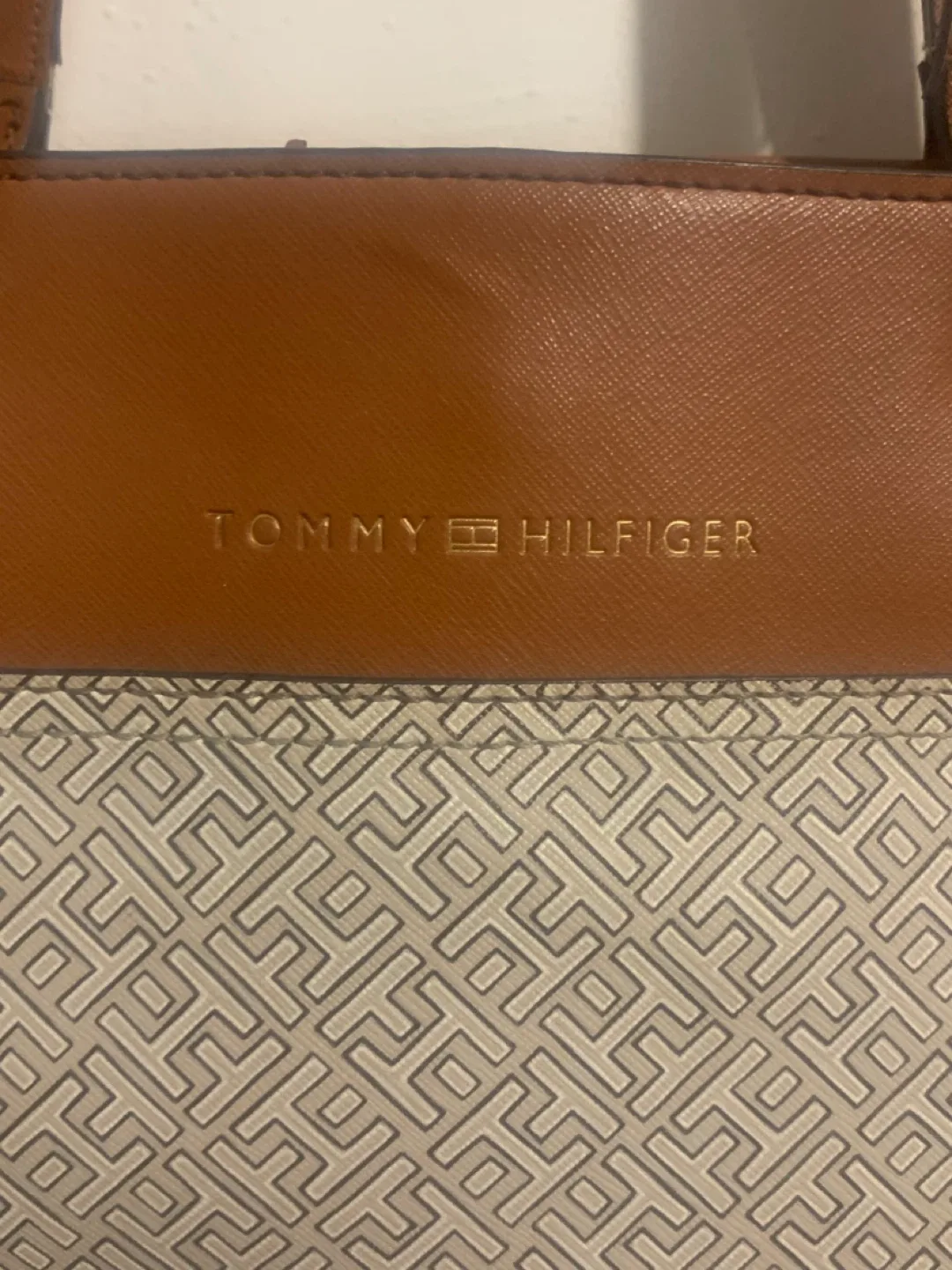 Tommy Hilfiger Tote Bag - Brown & Patterned image indicator(2)