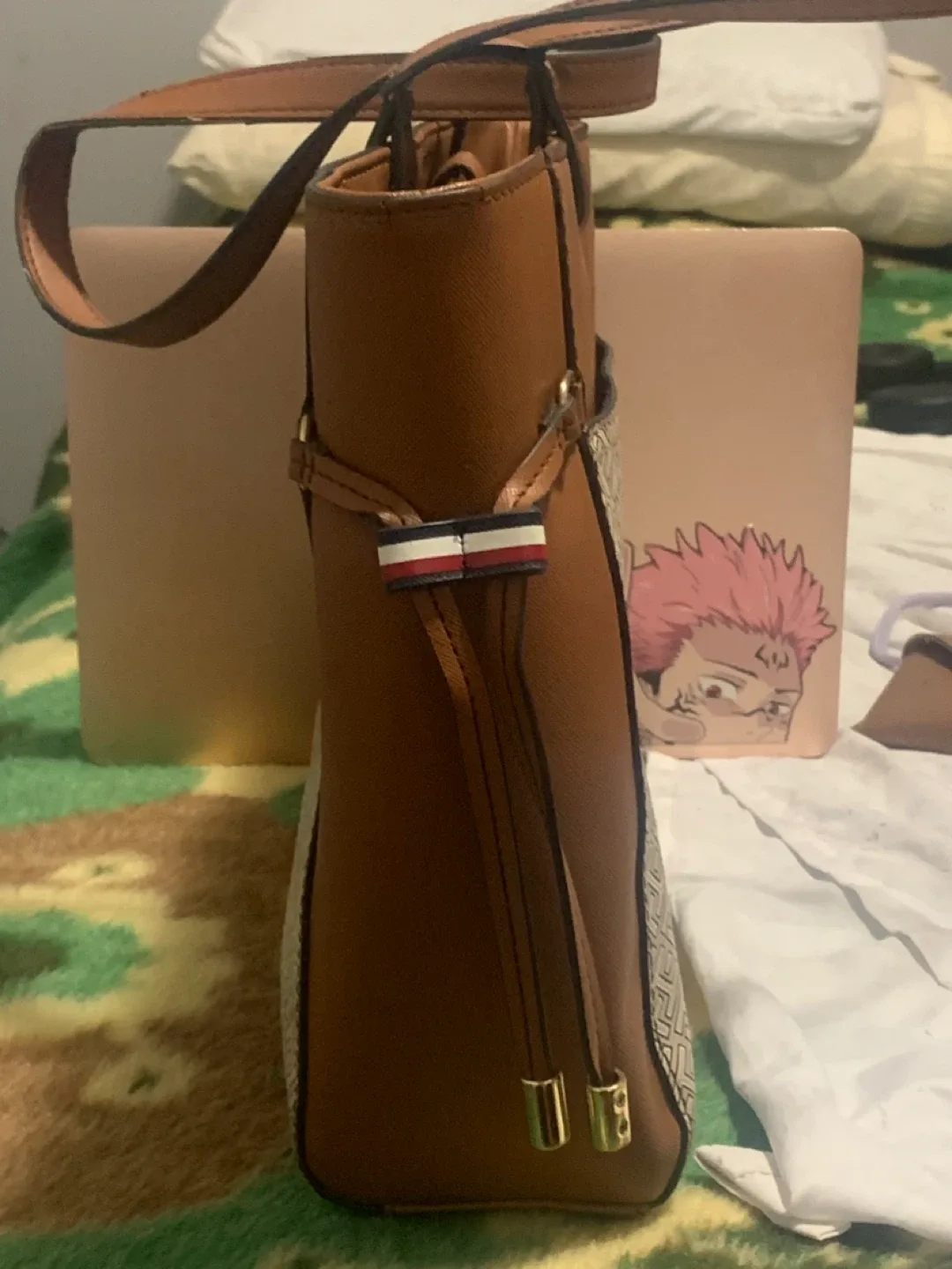 Tommy Hilfiger Tote Bag - Brown & Patterned image indicator(7)