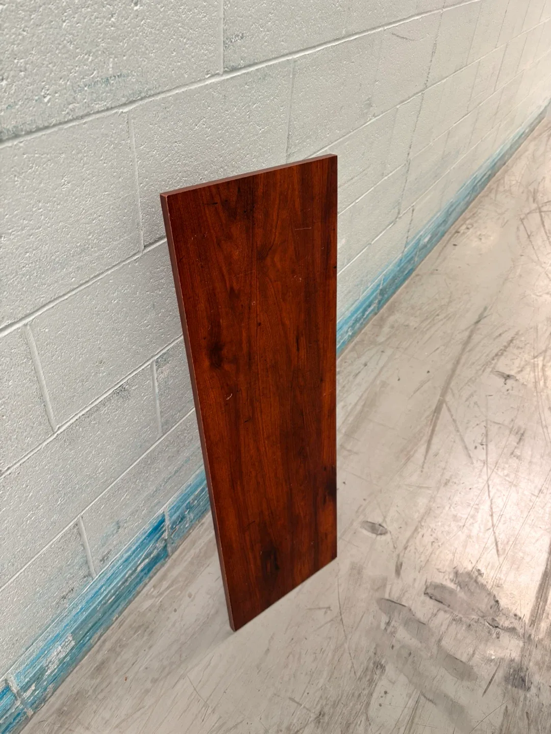 Wooden Wall Shelf with Brackets - Brown image indicator(4)