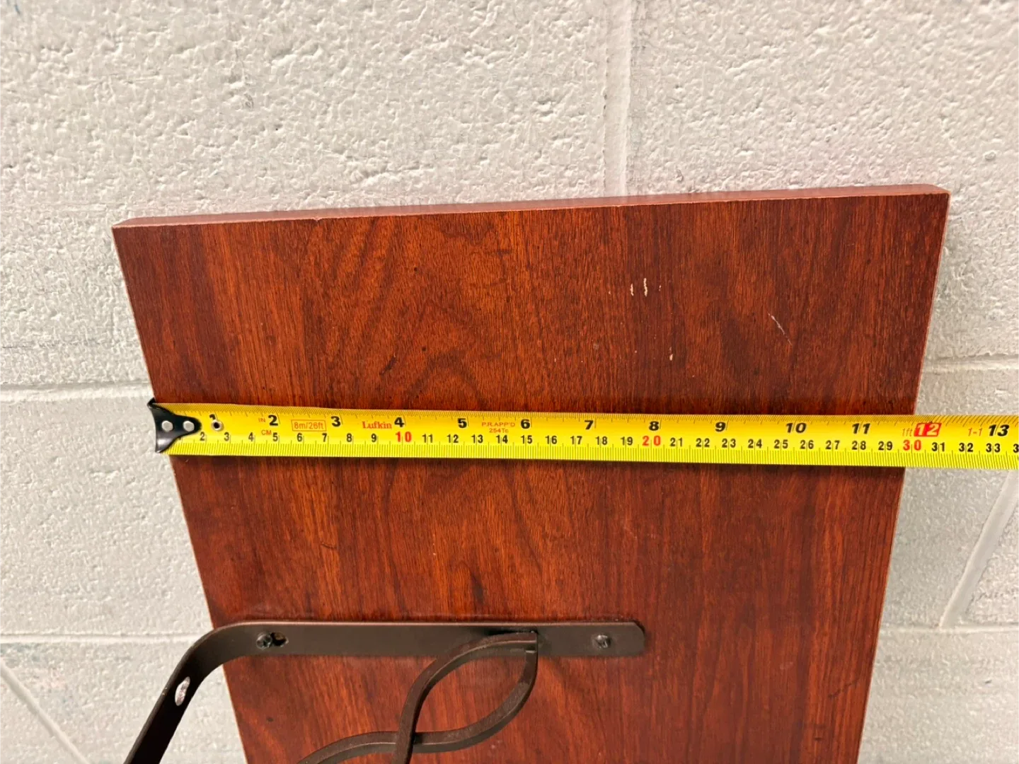 Wooden Wall Shelf with Brackets - Brown image indicator(7)