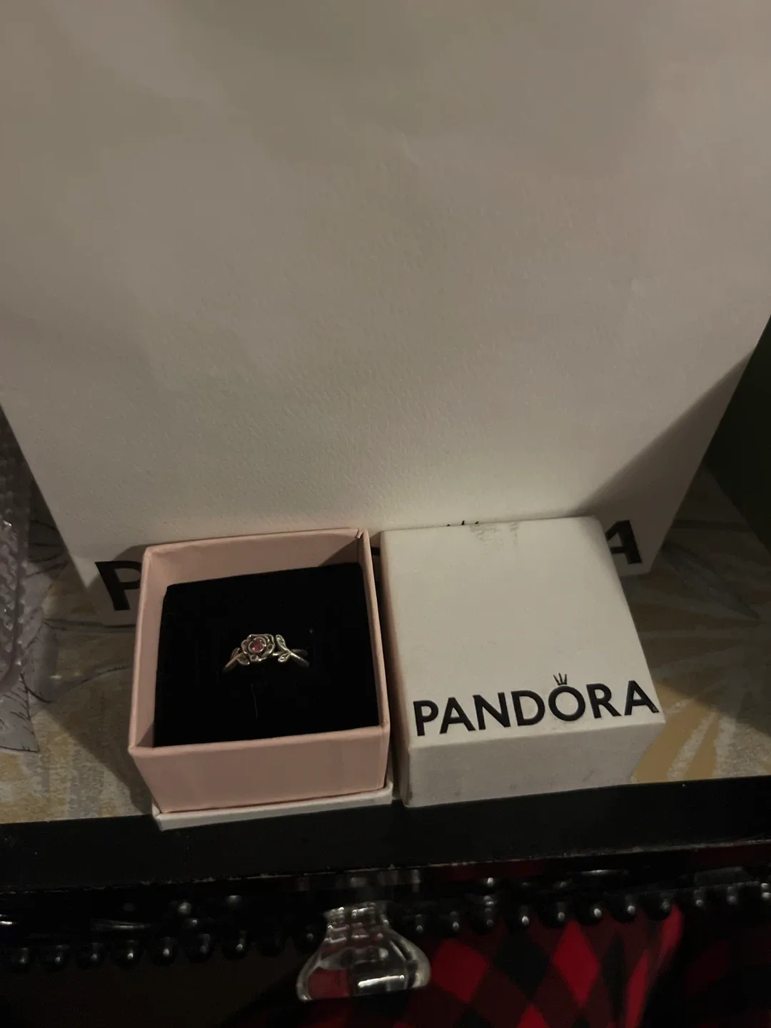 Pandora Rose Ring in Box