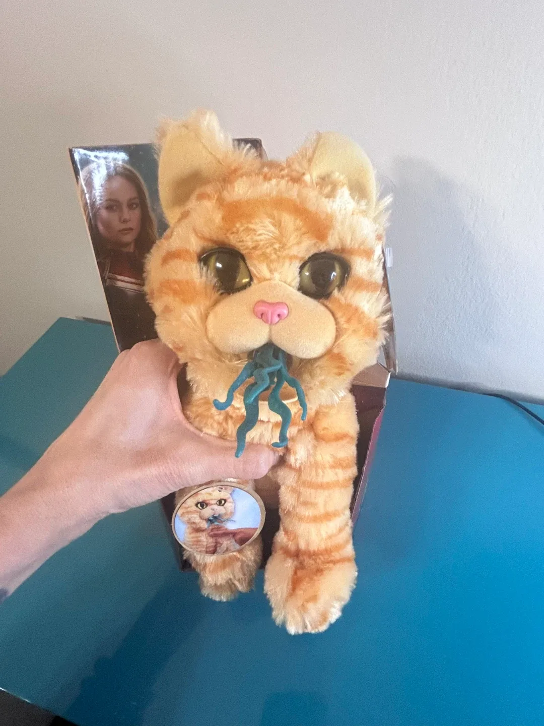 😸NEW Captain Marvel Goose the Cat Plush image indicator(4)