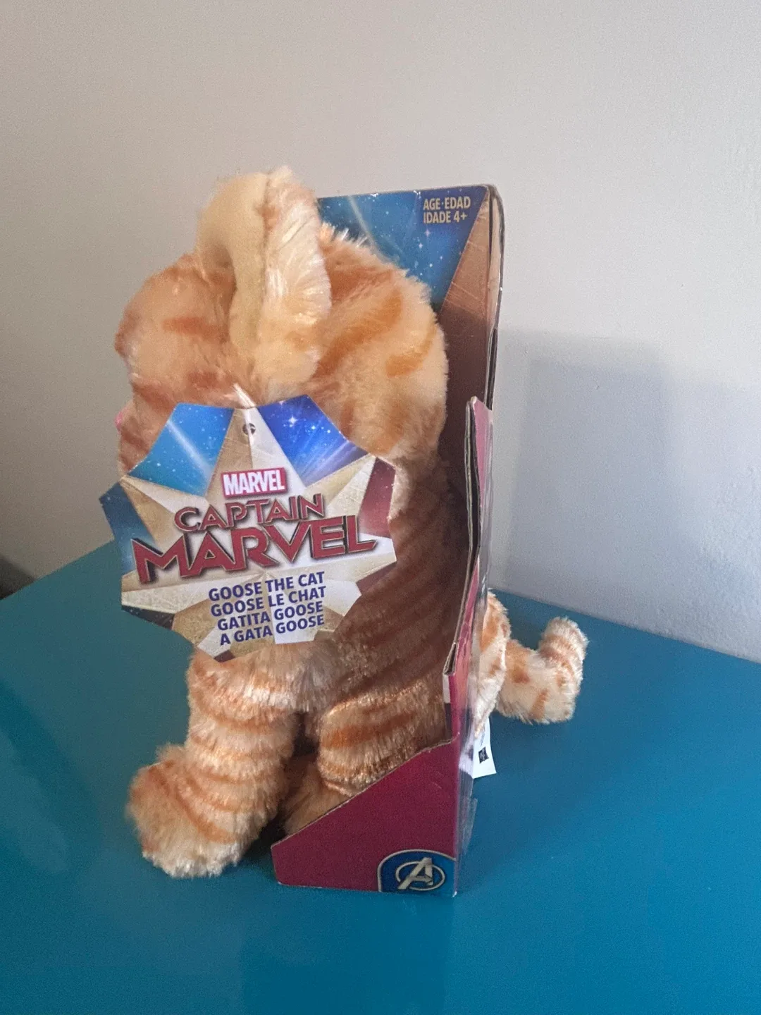 😸NEW Captain Marvel Goose the Cat Plush image indicator(3)