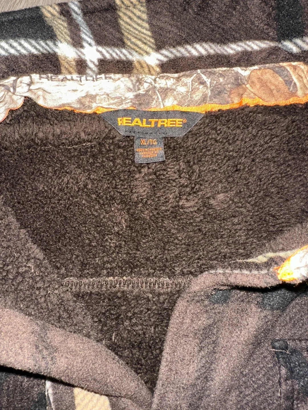 Realtree XL/TG Flannel Shirt image indicator(2)