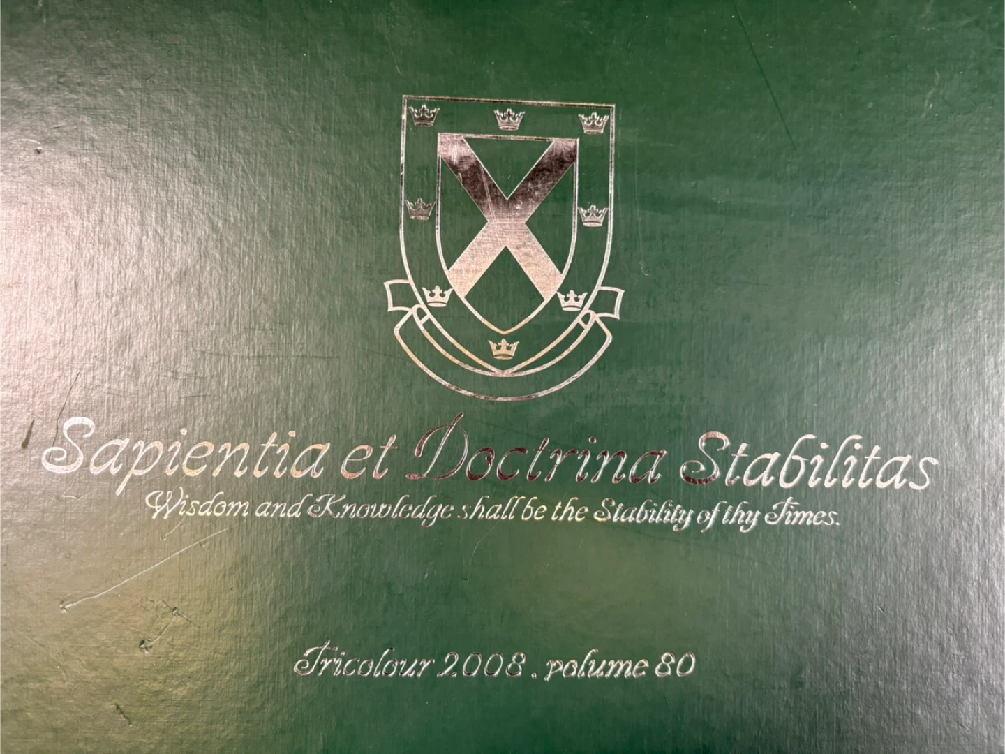 Tricolour 2008 Volume 80 Yearbook - photo 3