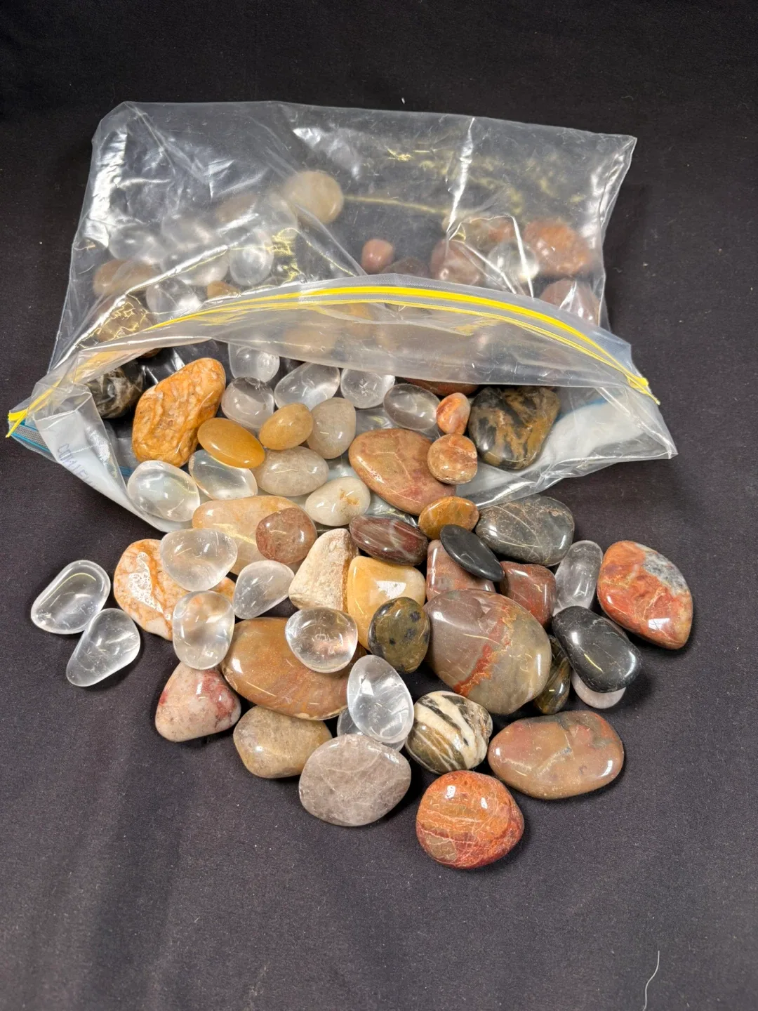 Assorted Polished Rocks & Stones