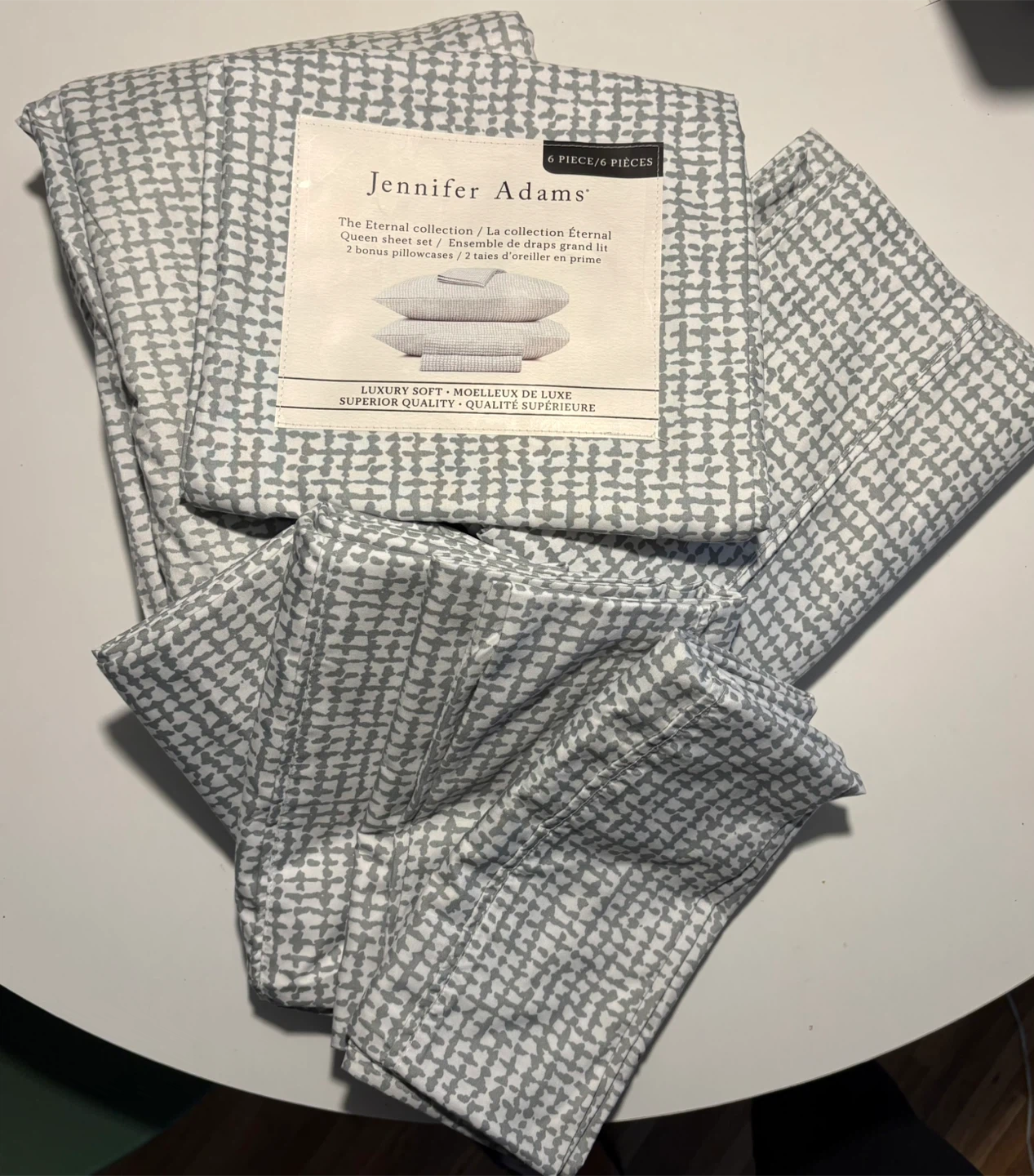 Jennifer Adams Eternal Collection Queen 6-Piece Sheet Set - photo 2