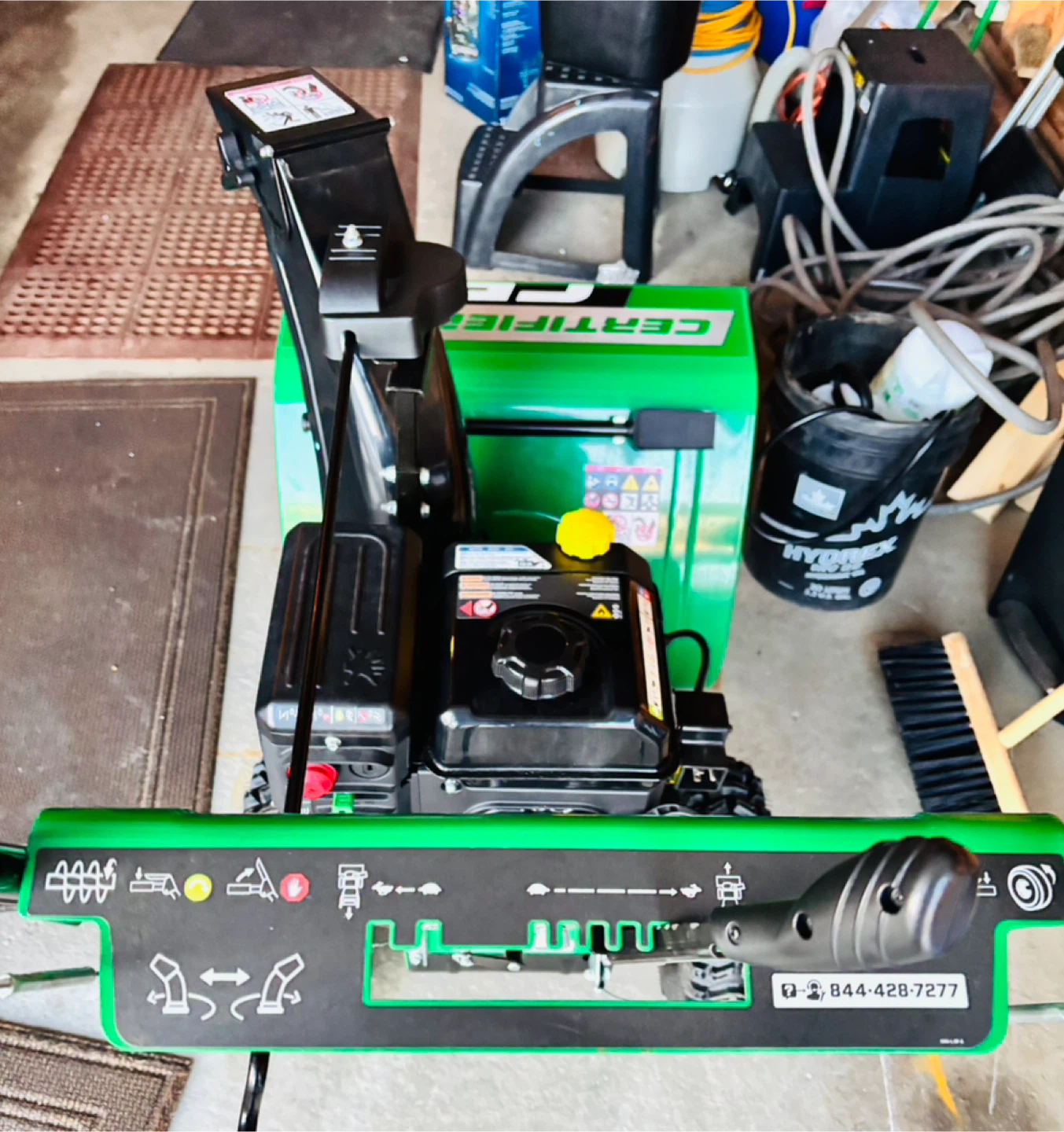 Certified 24-in. 224cc Snow Blower - Green/Black - photo 3