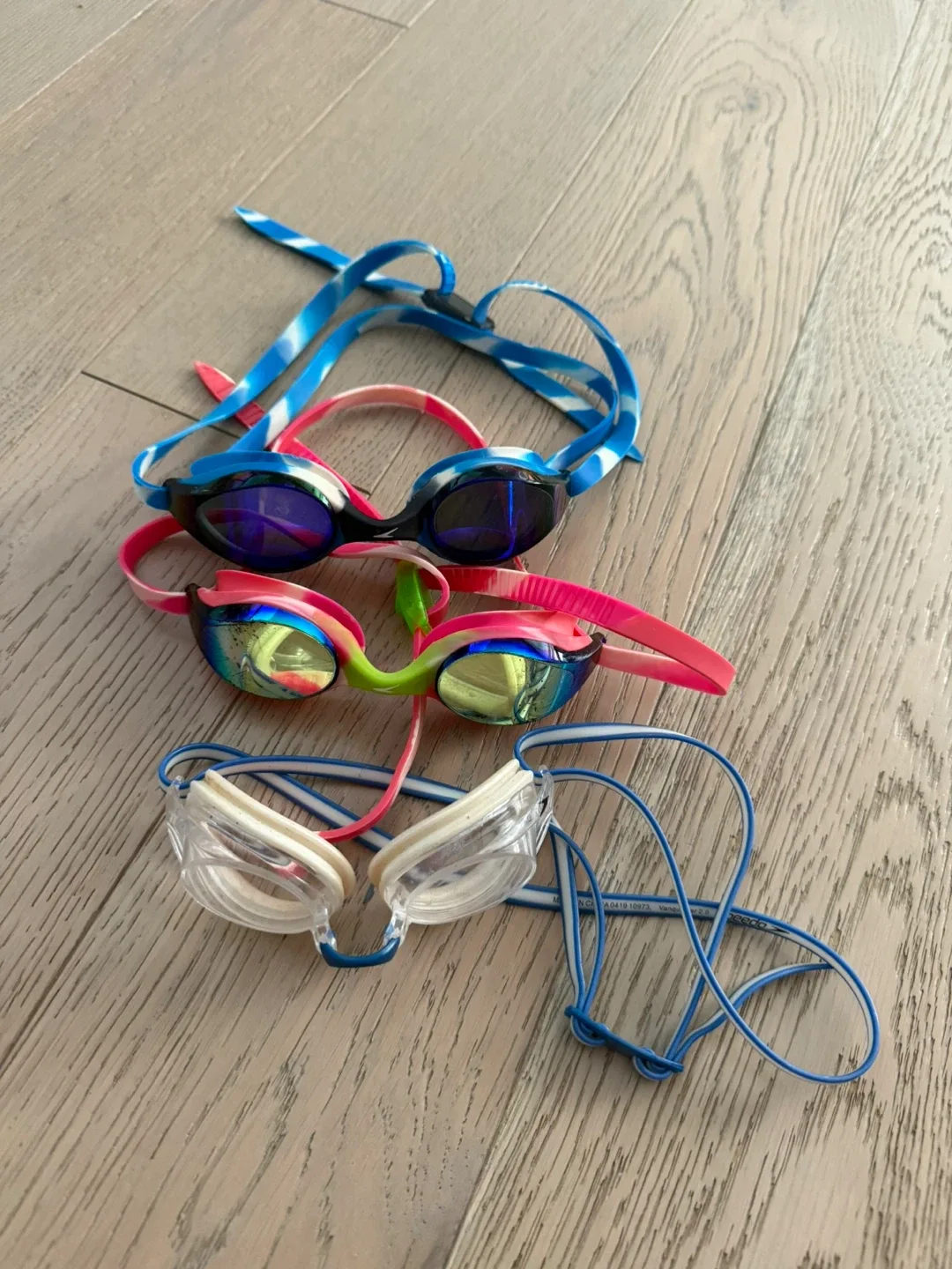 Speedo swim goggles - $15 for all 3