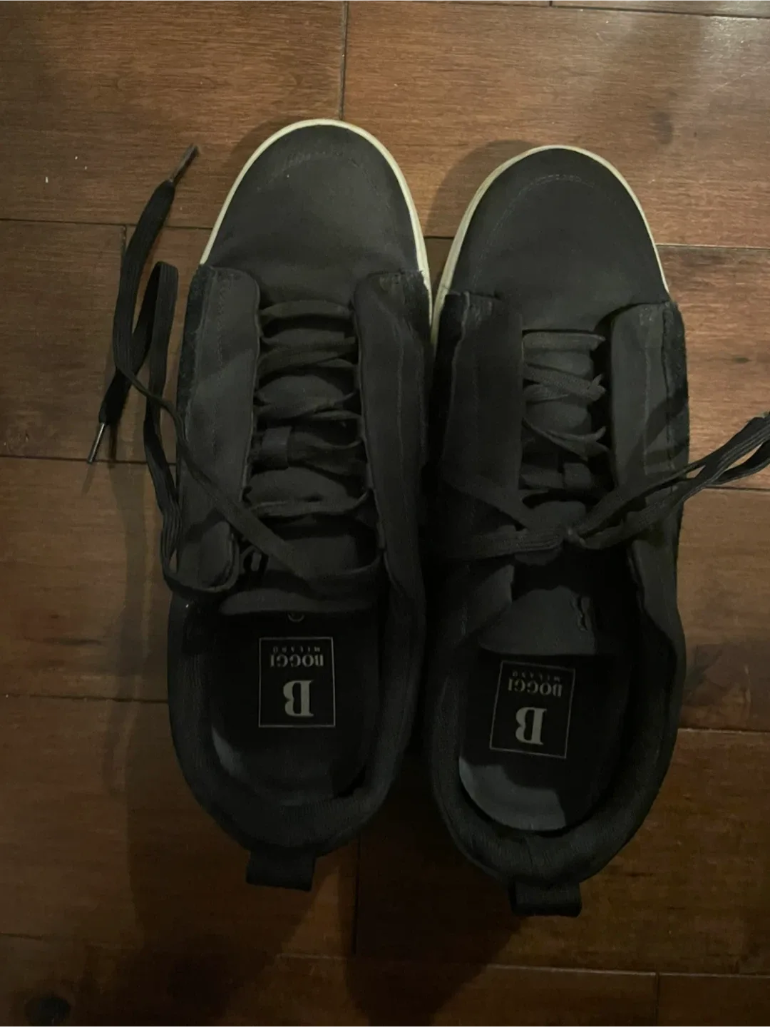 Boggi Milano Black Sneakers - Size 43