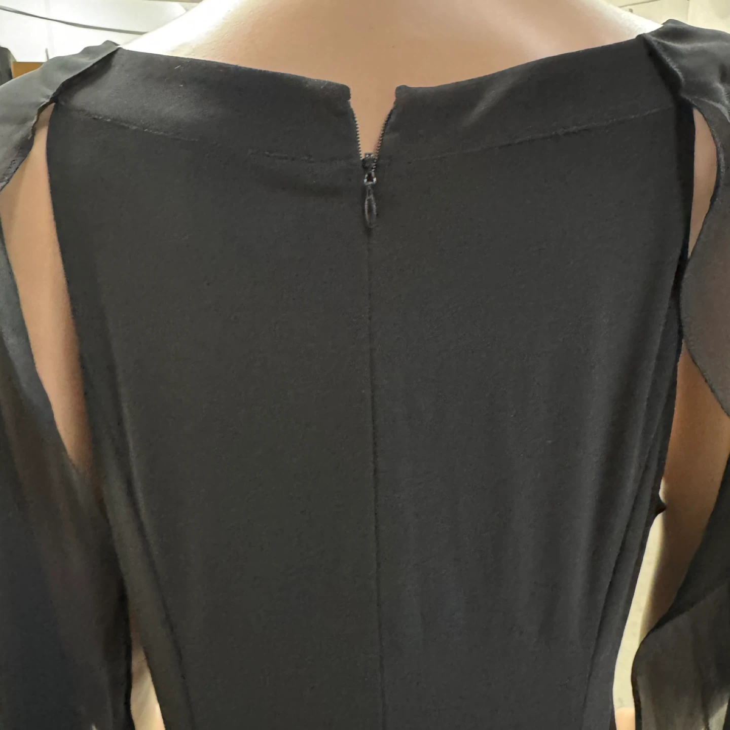 Adrianna Papell Black Evening Gown Size 14 – Like New - photo 5