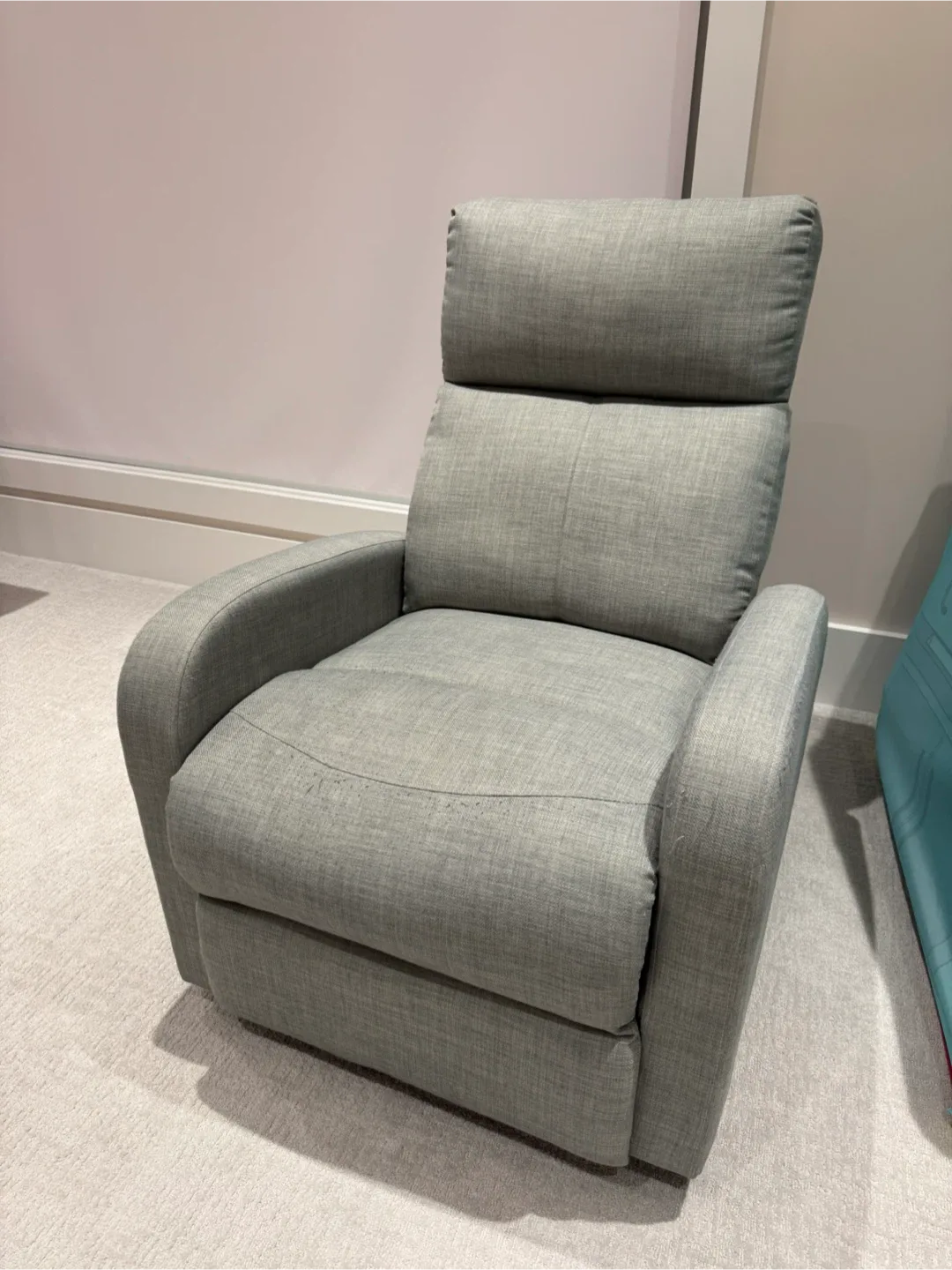 Grey Recliner Chair