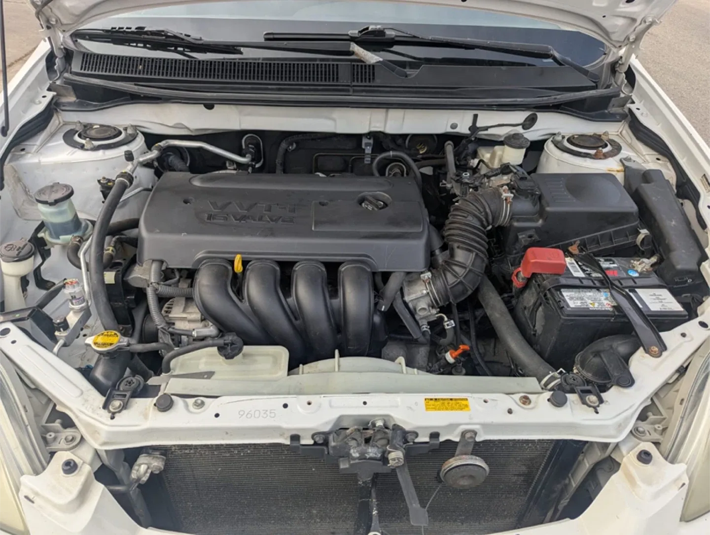 Toyota Matrix 2007, White image indicator(3)