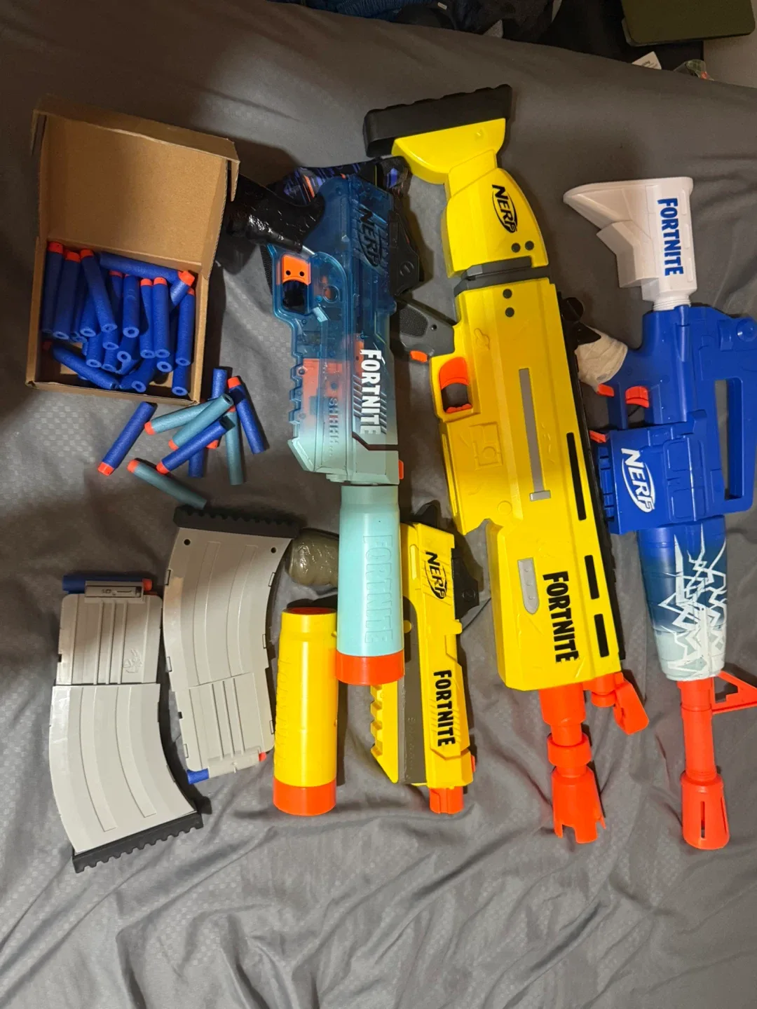 Nerf Fortnite Blasters with Darts & Accessories