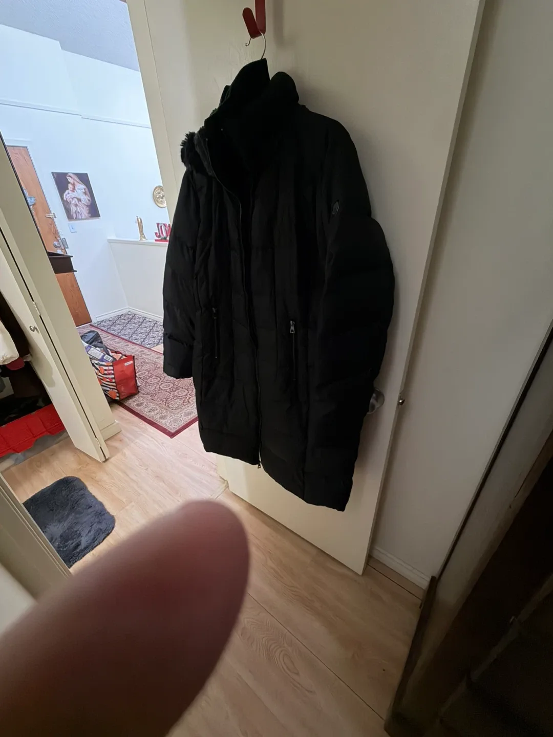 Vince Camuto Black Winter Coat - Size 1X