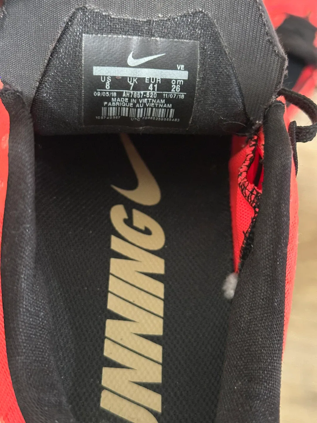 Nike Zoom Fly Sp Running Shoes - Size 8 image indicator(2)