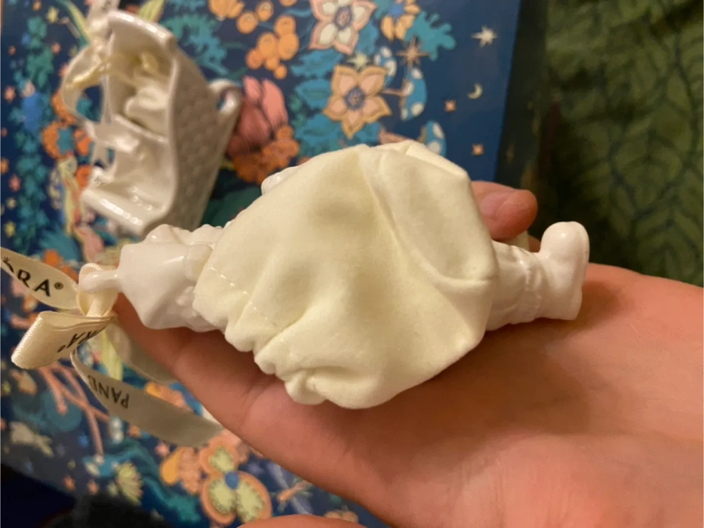 Pandora  2014 Christmas Ornament Porcelain Sled and Santa 2013 image indicator(3)