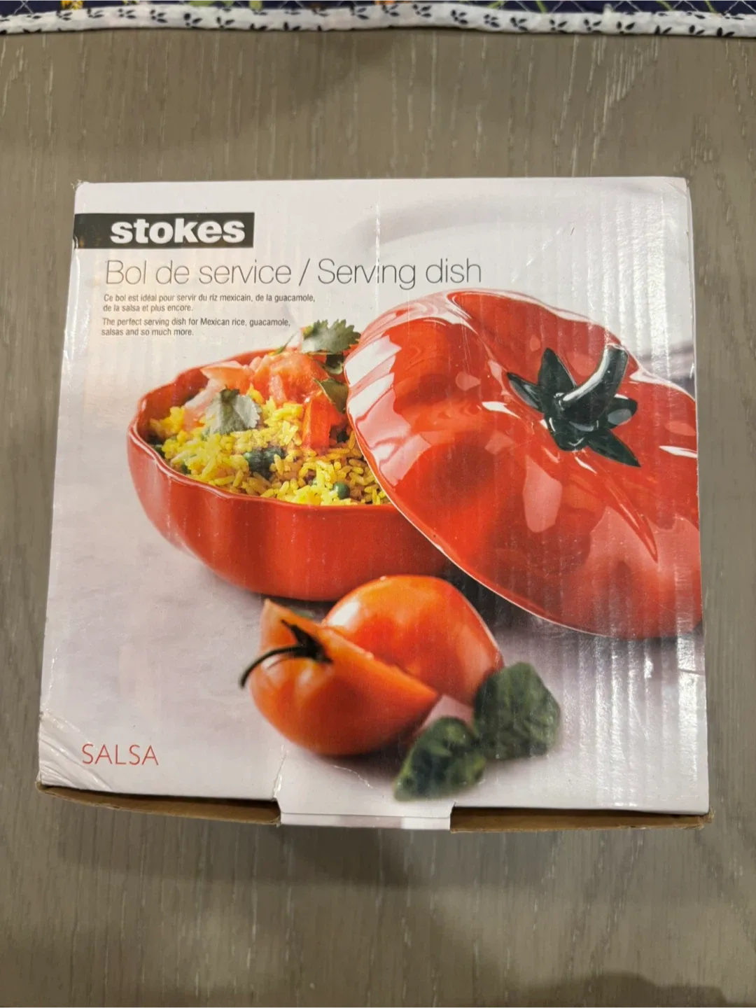 Stokes Bol de Service/Serving Dish - Tomato