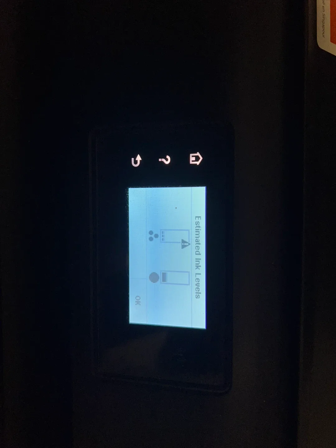 HP ENVY 4520 Printer image indicator(2)