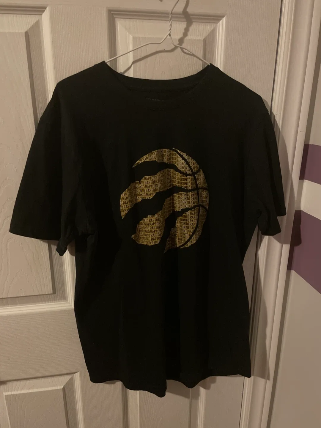 NBA Toronto Raptors Black T-Shirt - Large