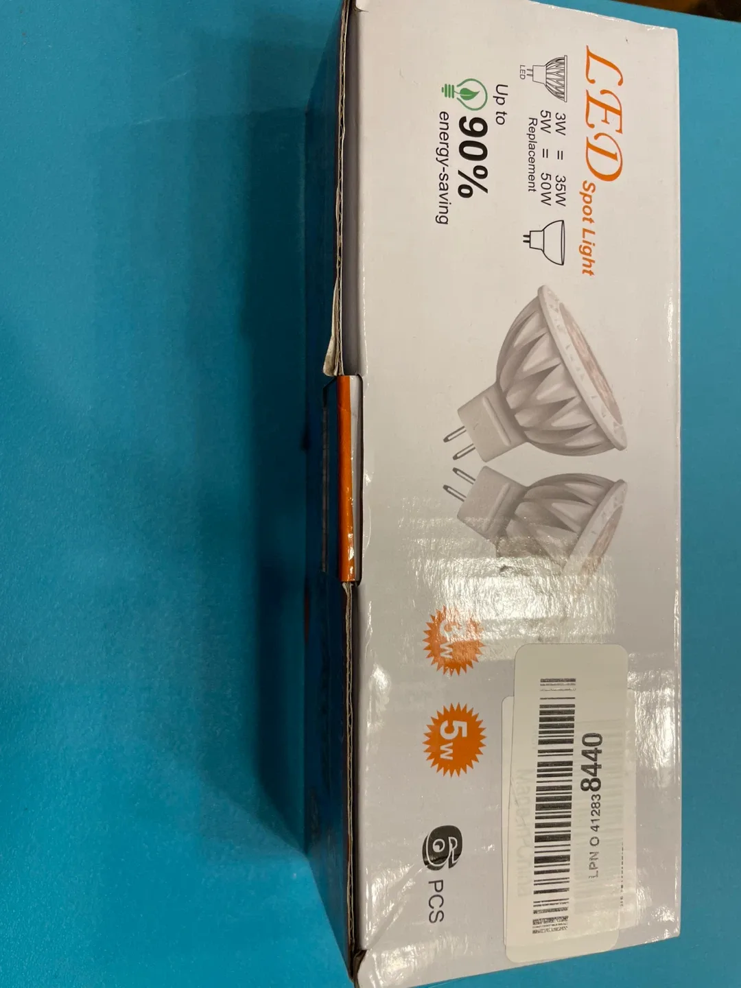 6-Pack 5W LED Spotlight Bulbs - New in Box! image indicator(2)