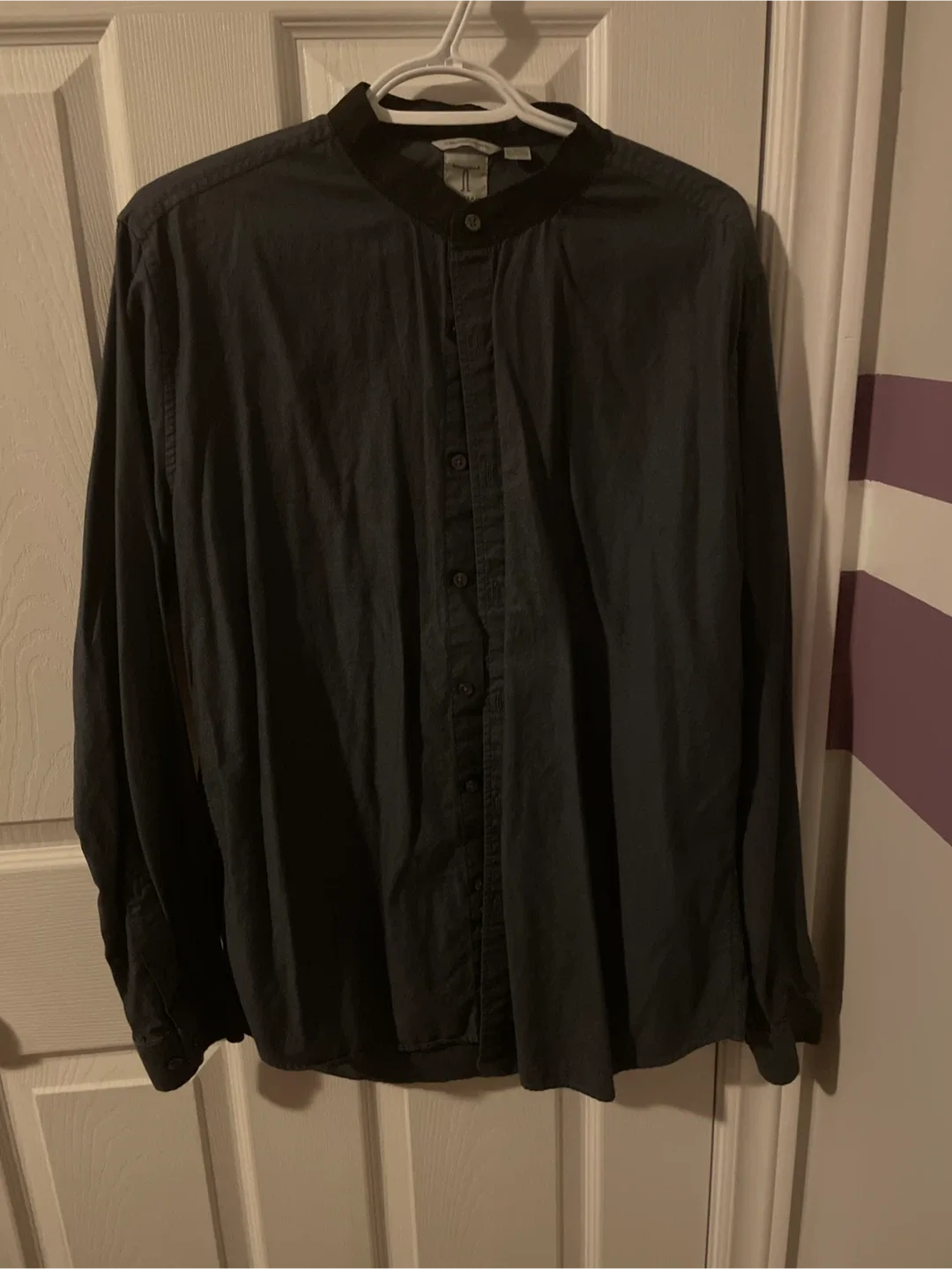 Tristan Extra Fitted Band Collar Shirt