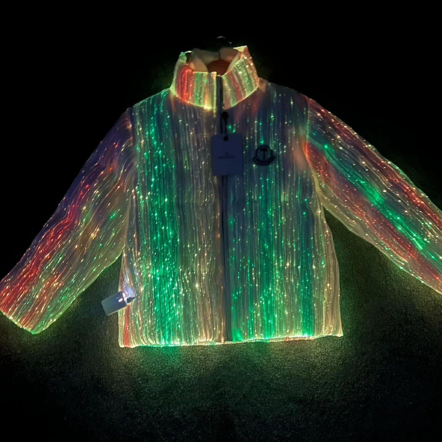 Multi-Color Light-Up Moncler Puffer Jacket – Large image indicator(2)