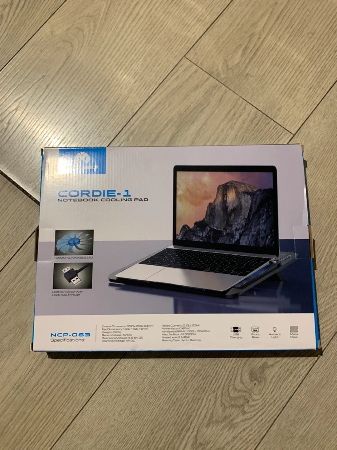 ‼️MUST-GO moving‼️ Mikuso Cordie-1 Notebook Cooling Pad