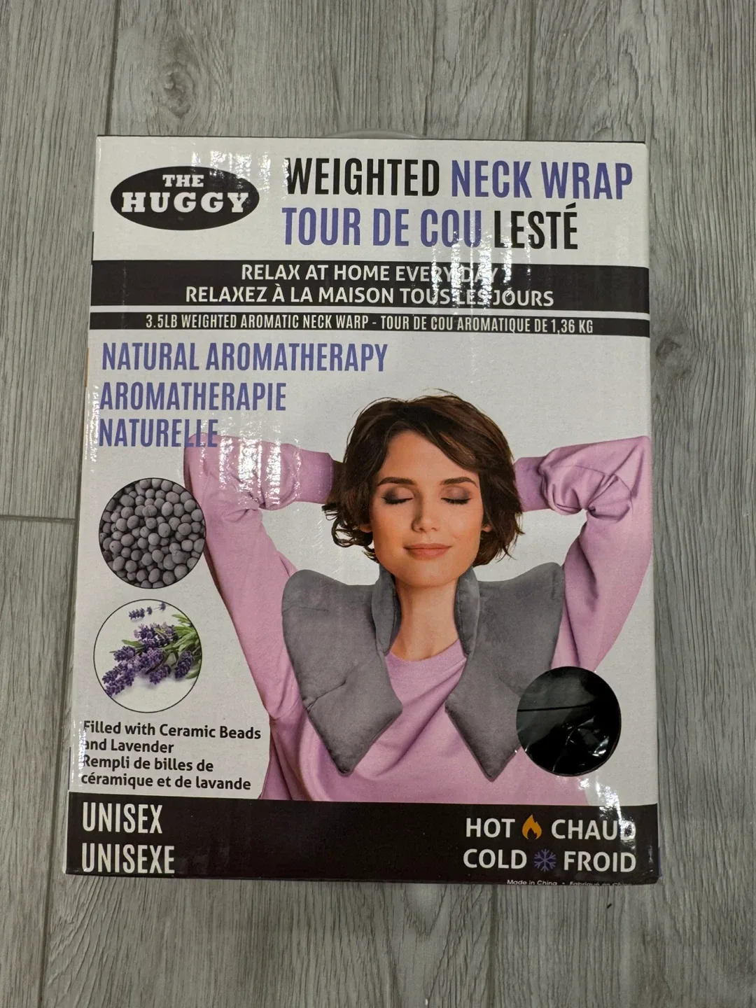 The Huggy Weighted Neck Wrap - New in Box!