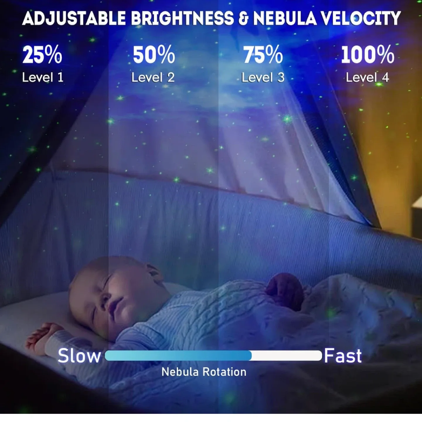 Star Projector with Remote Contro, Astronaut Space Projector image indicator(5)