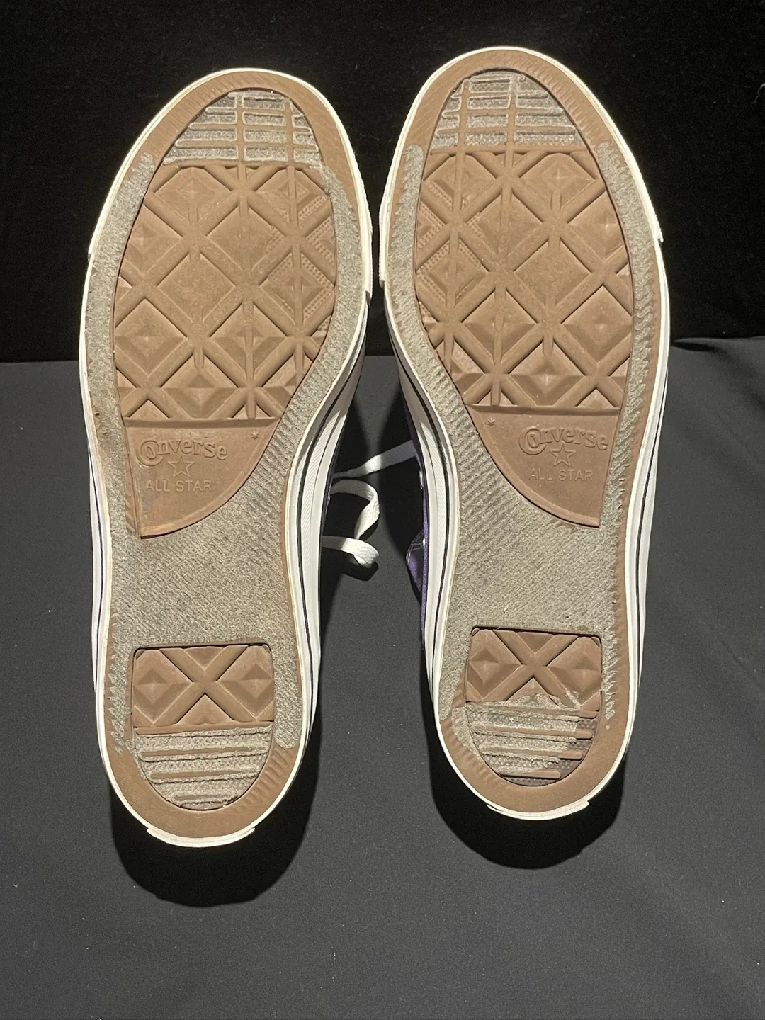 Converse All Star Purple High-Tops, Size 10, image indicator(2)