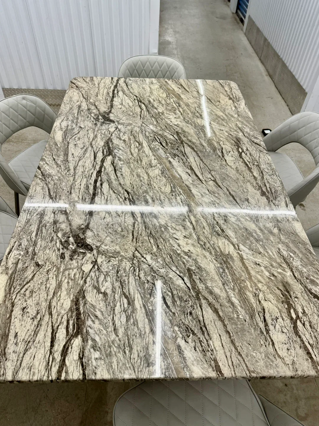 Kitchen Dining Bar Set 6 chairs. image indicator(6)