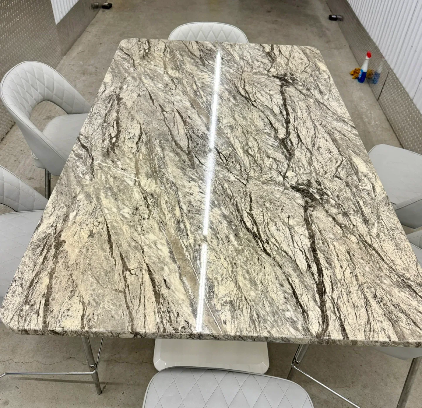 Kitchen Dining Bar Set 6 chairs. image indicator(4)