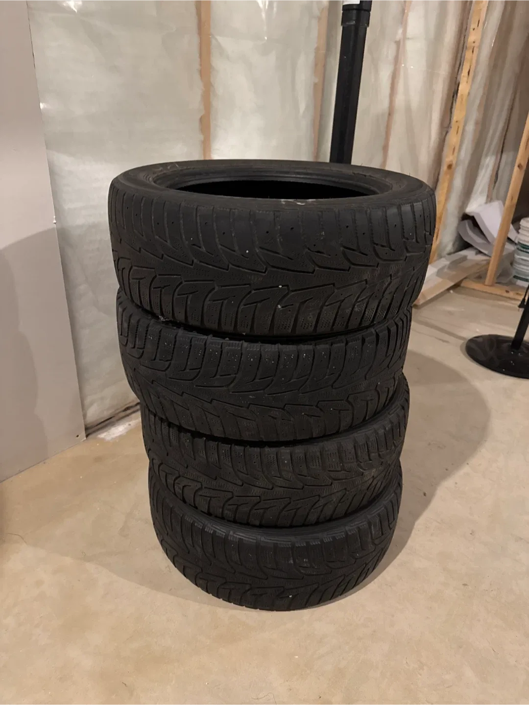 Set of 4 Used Winter Tires