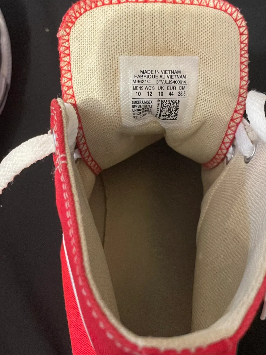 Converse All Star High Top, Men's 10/Women's 12 image indicator(4)