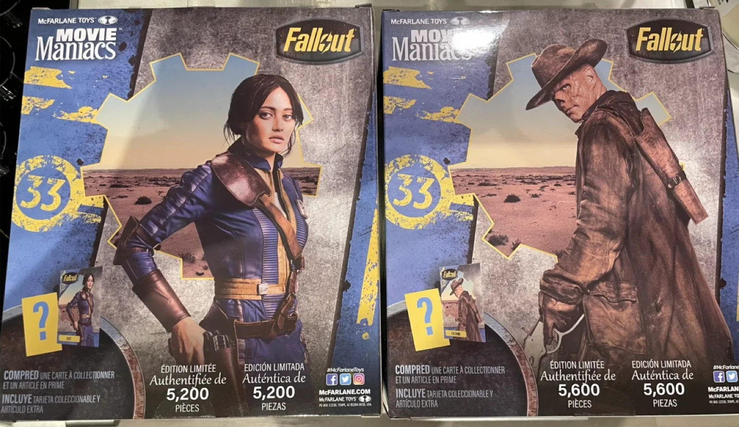 Fallout Movie Maniacs Lucy & The Ghoul Figures image indicator(2)
