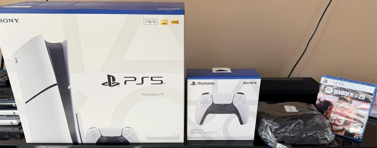 New Sony PlayStation 5 (PS5) Console - 1TB