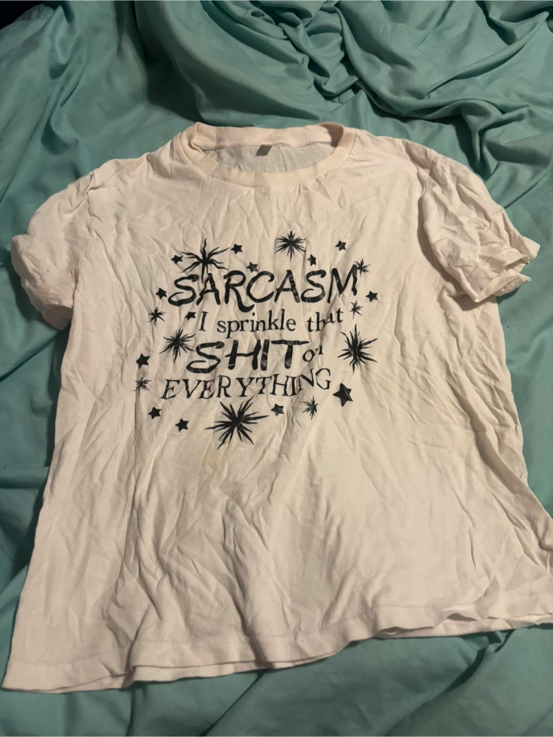 White Sarcasm T-shirt